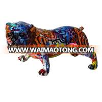 Home indoor Decoration Cheap Resin Sculpture Dog Statue