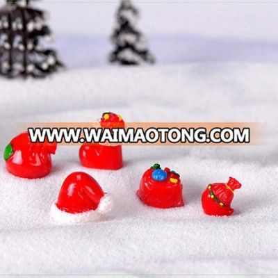 Christmas Resin Decorated 5pcs Figurine Students Small Gifts Bag Crafts Souvenir.